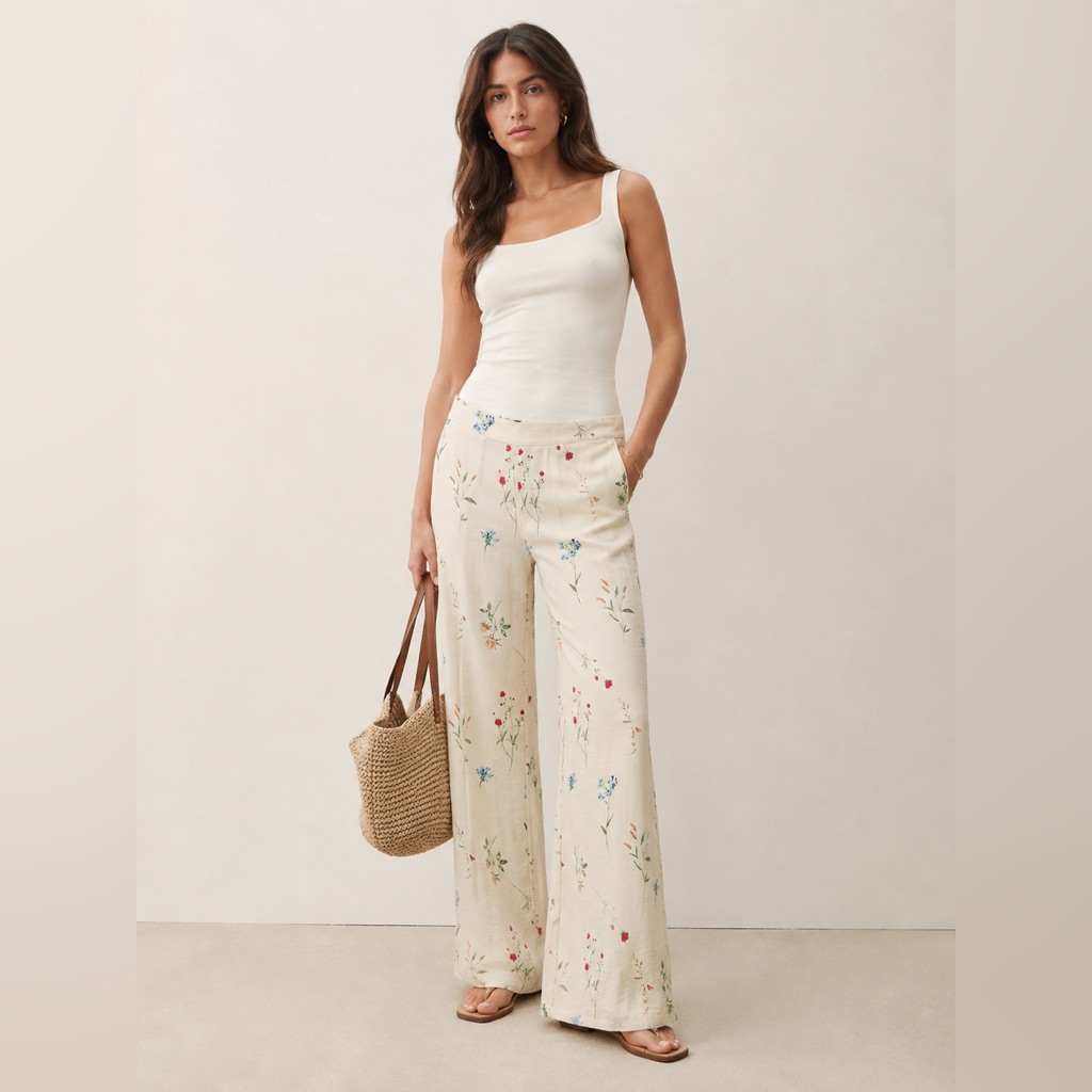 Nwt Vero Moda Josie Wide Leg Pant